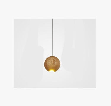 NEW Nordic Solid Wood Ball Chandelier Hanging Lamps Ceiling Light Fixture