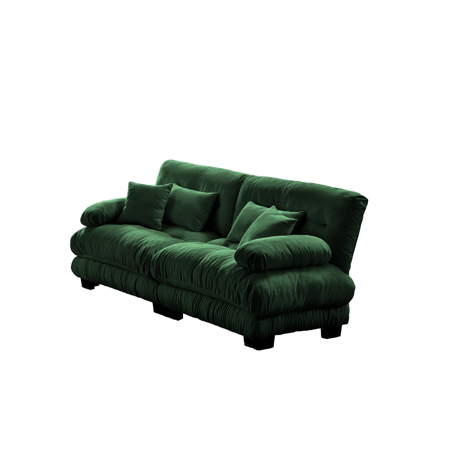 NEW Two Seat sofa with 2 Lumbar pillows