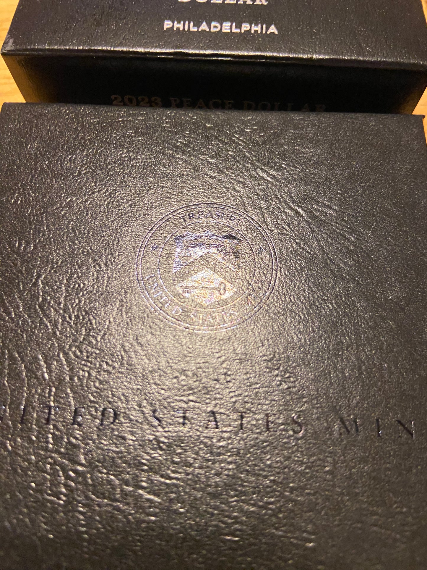 Uncirculated 2023 Philadelphia Peace Silver Dollar w/Box and COA