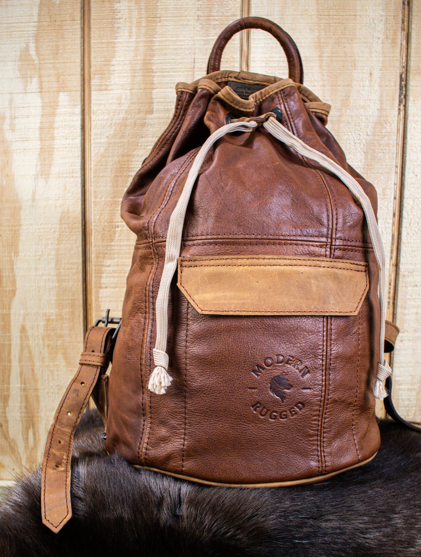 NEW Bucket Bag - Brown