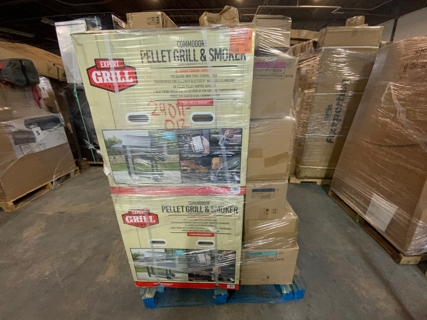 Buy the Pallet #3 Walmart Overstock Box Damage NEW Un-Manifested General Merchandise Pallet