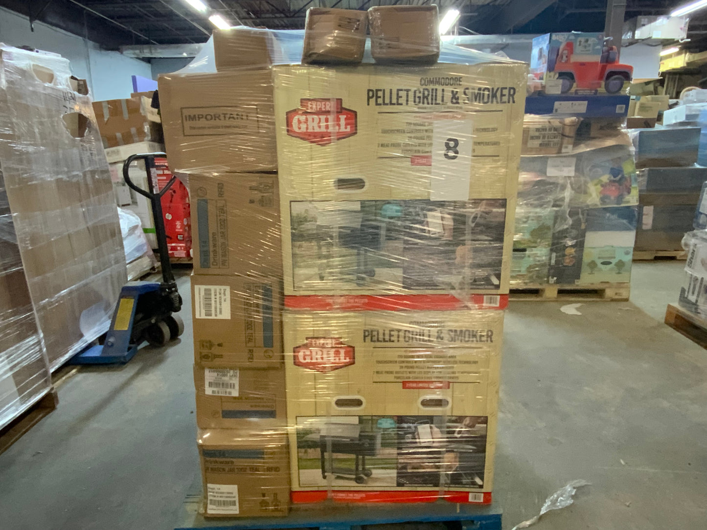 Buy the Pallet #3 Walmart Overstock Box Damage NEW Un-Manifested General Merchandise Pallet