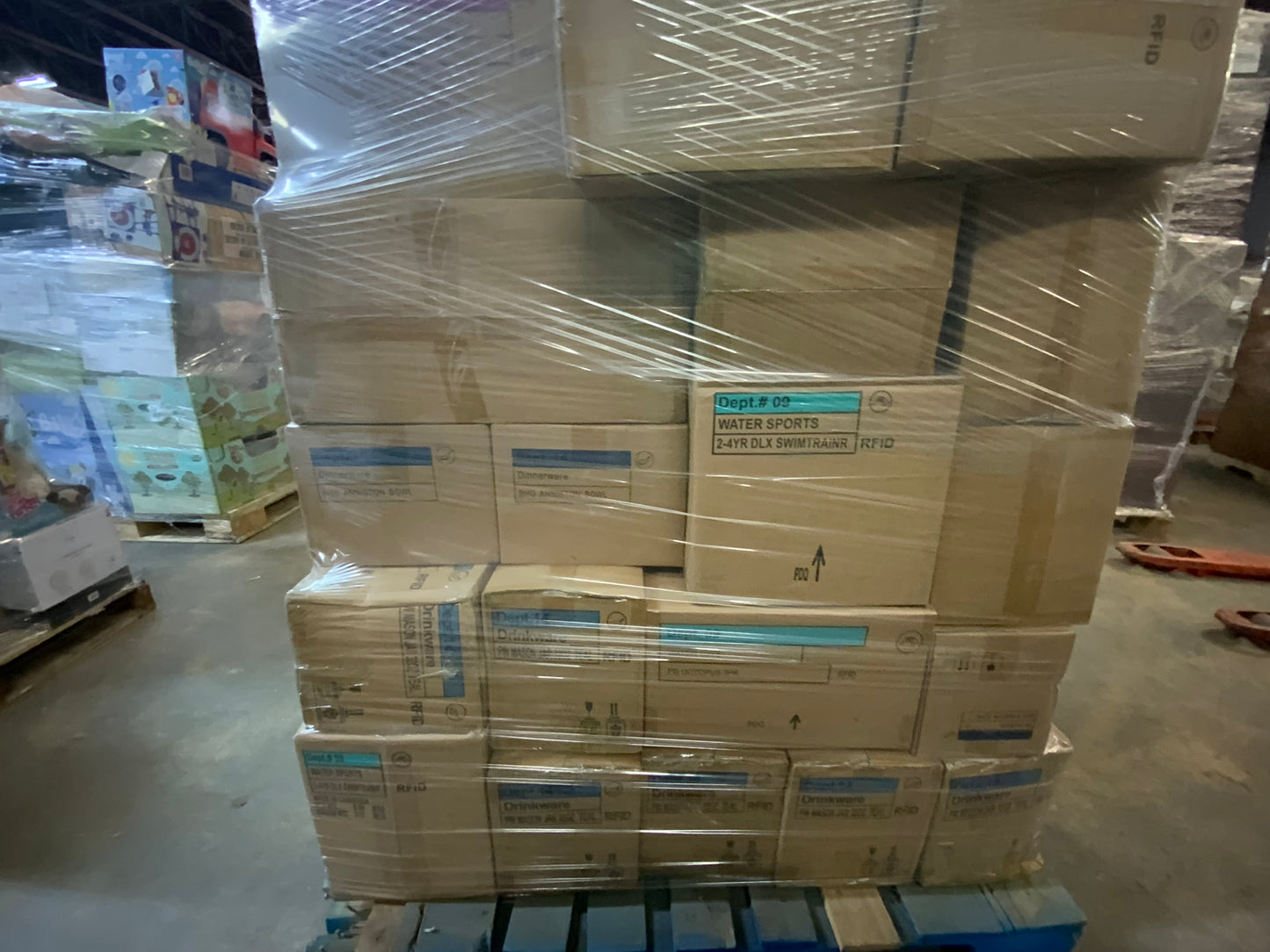 Buy the Pallet #3 Walmart Overstock Box Damage NEW Un-Manifested General Merchandise Pallet