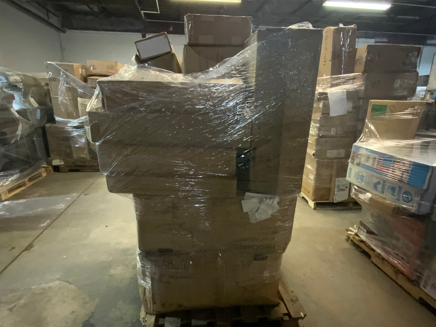 Buy the Pallet #7 Amazon Un-Manifested Customer Return Furniture Mystery Pallet