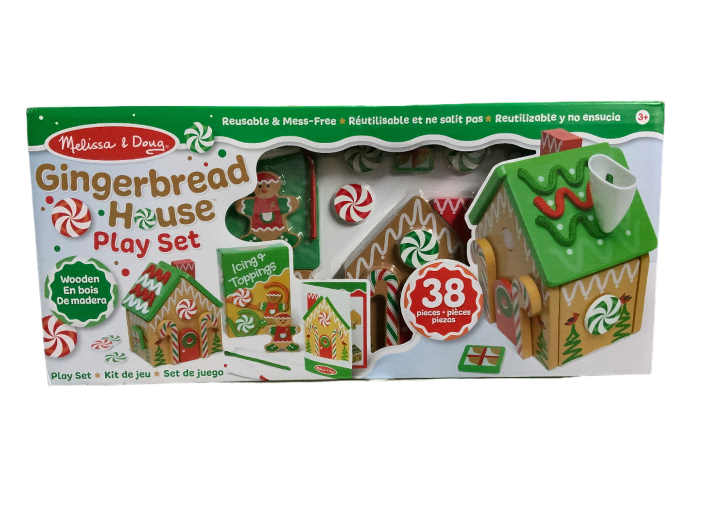 New Melissa & Doug Gingerbread House Playset