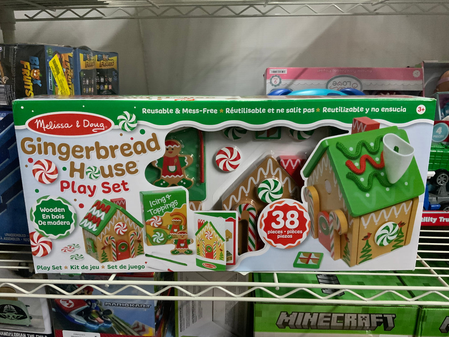 New Melissa & Doug Gingerbread House Playset