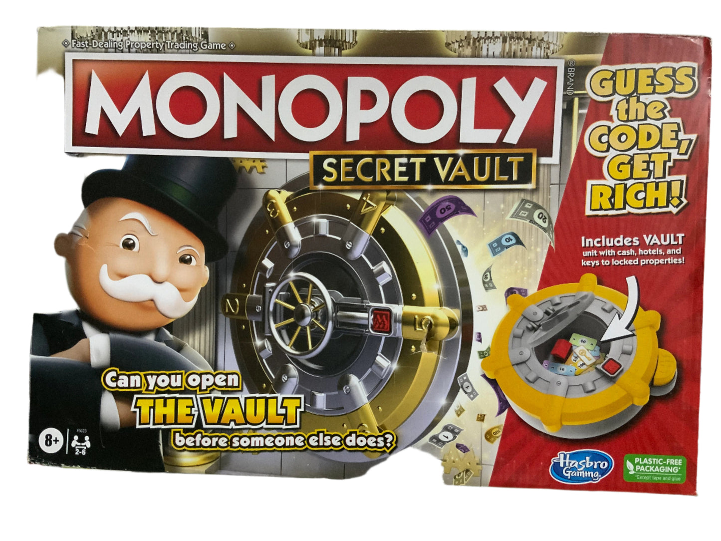 New Hasbro Monopoly Secret Vault