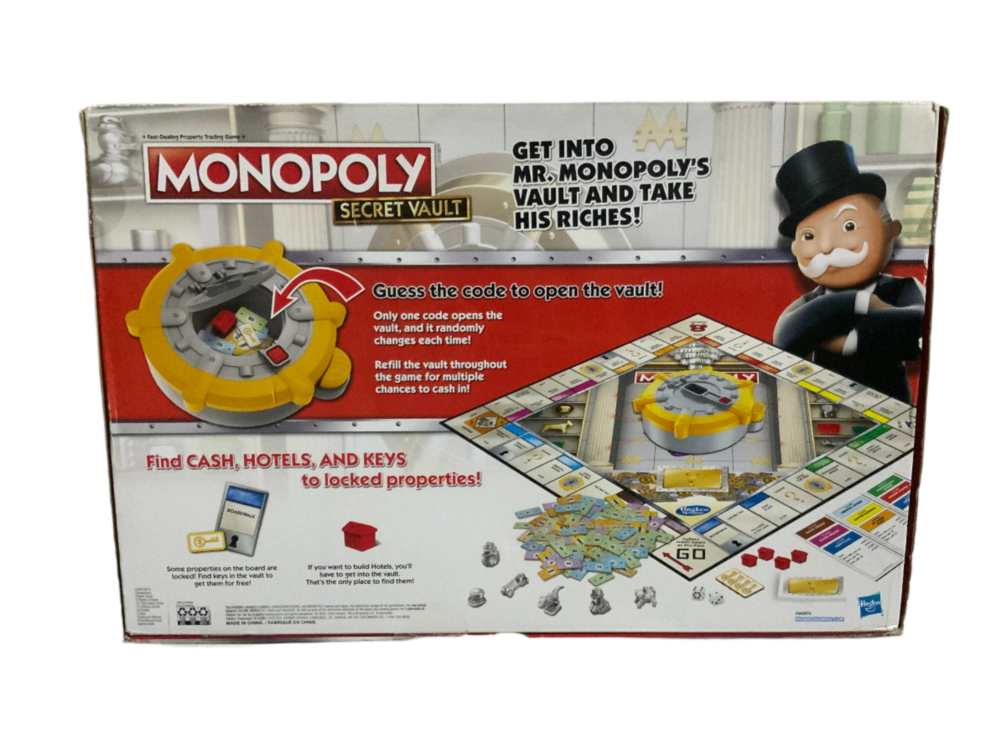 New Hasbro Monopoly Secret Vault