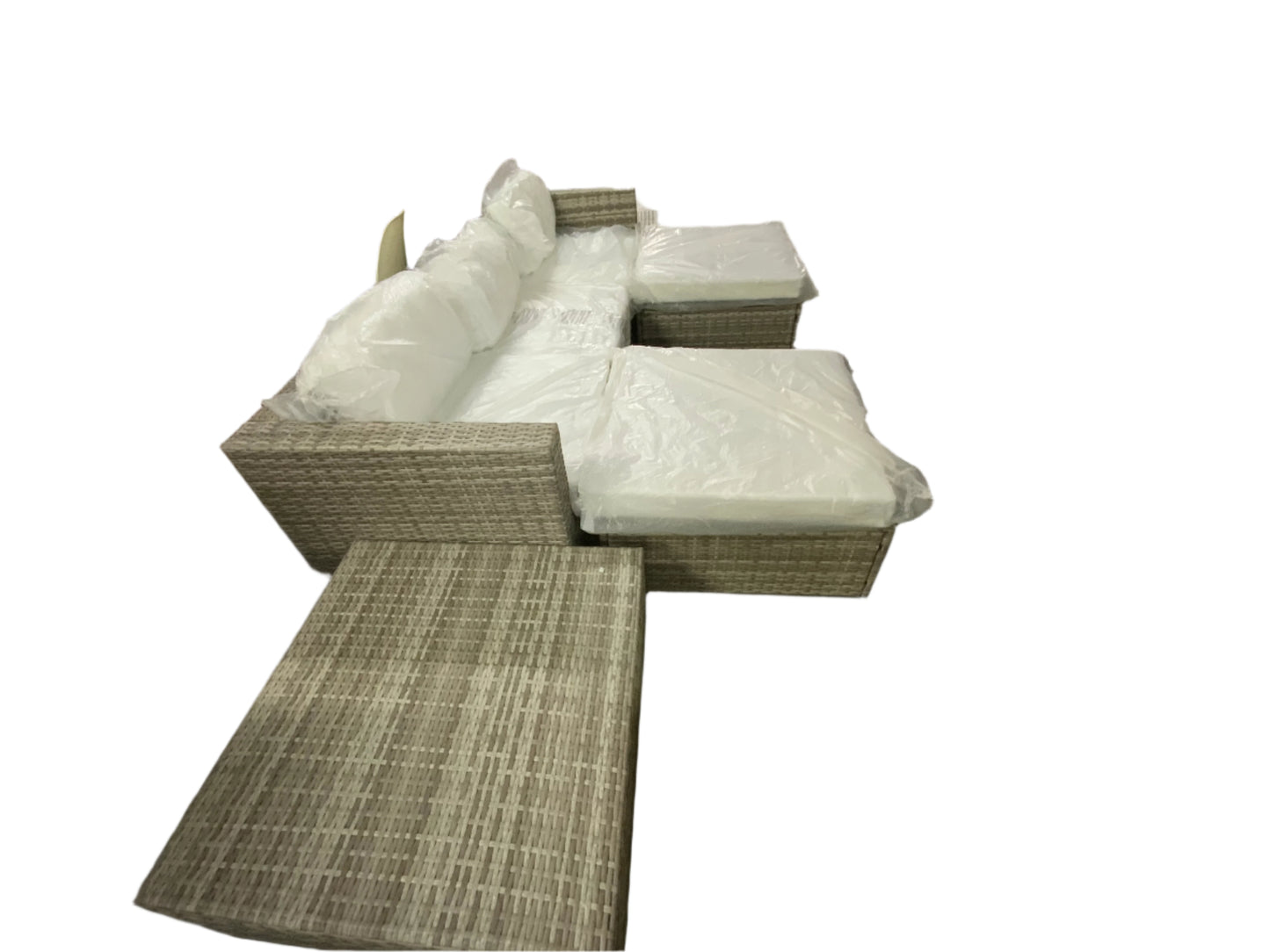 NEW 7 Piece Outdoor Rattan Wicker Sectional Sofa Set