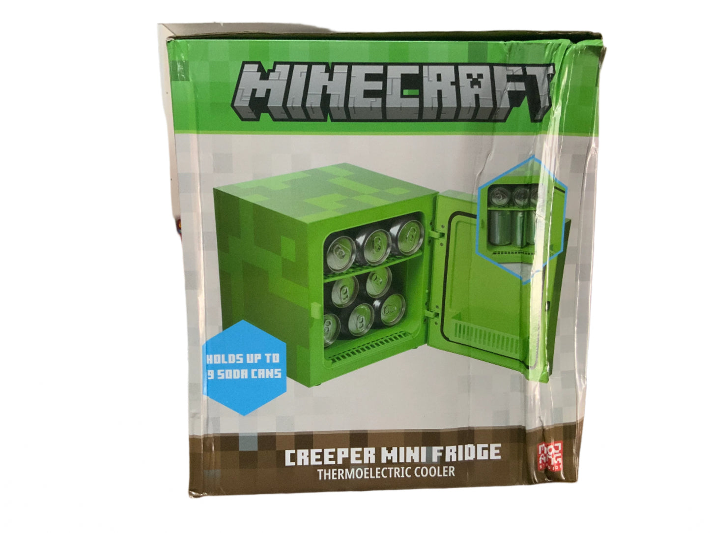 New Minecraft Green Creeper 9 Can Mini Fridge