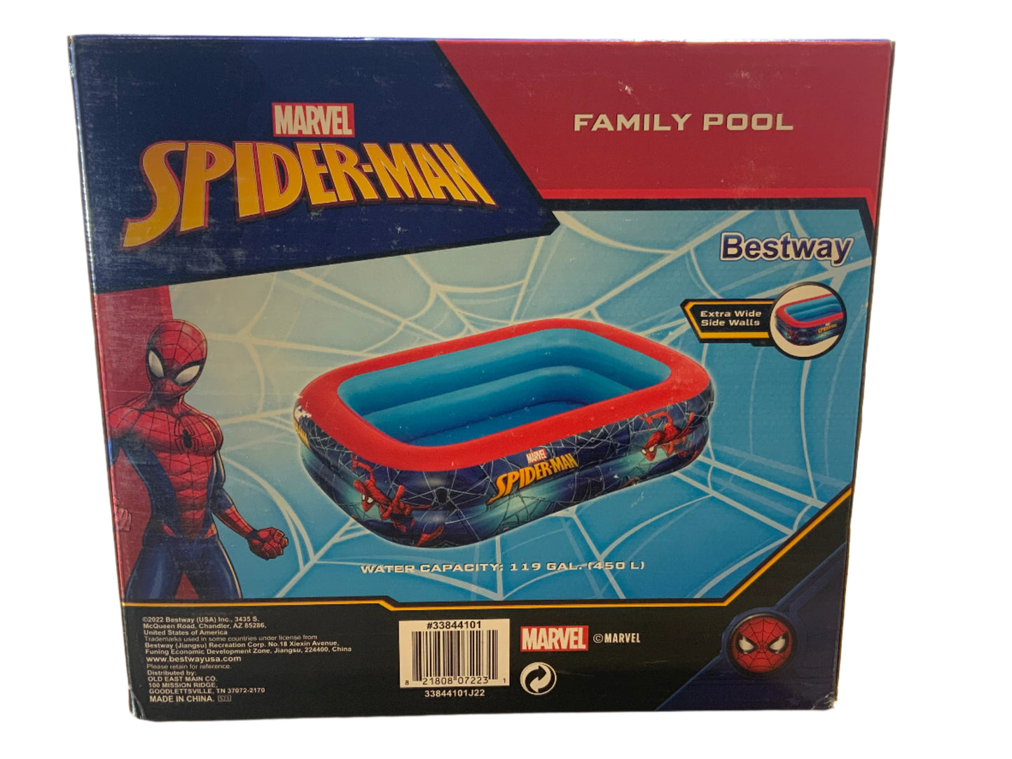 NEW Bestway Marvel Spider-Man Family Pool