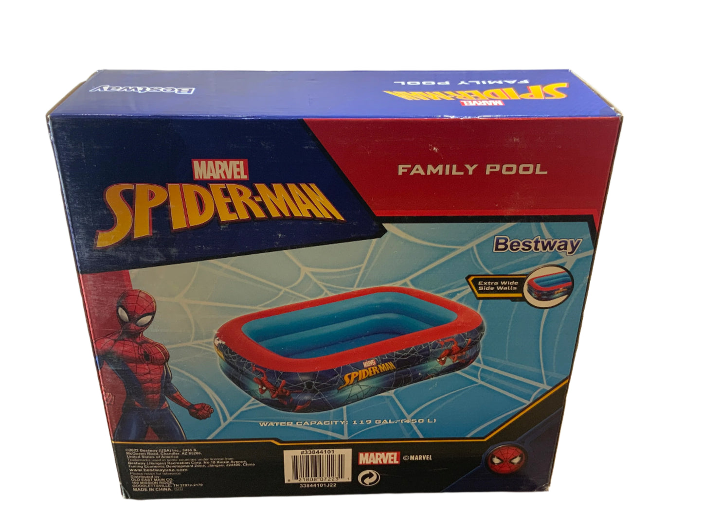 NEW Bestway Marvel Spider-Man Family Pool