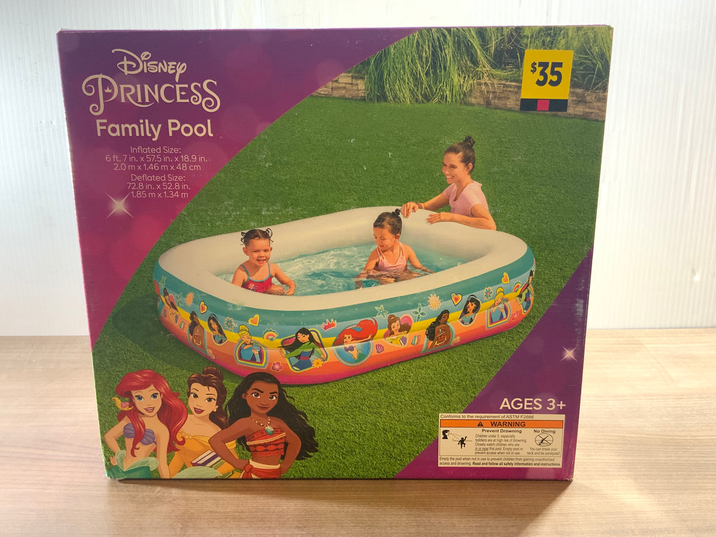 NEW Bestway Disney Princess Family Pool