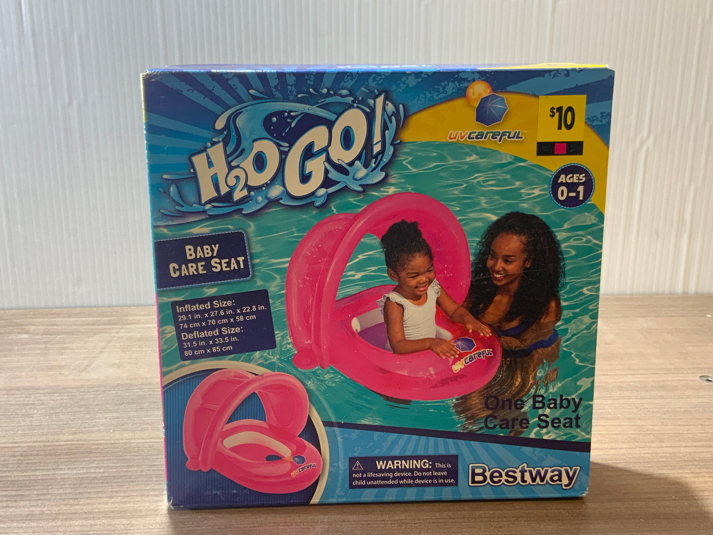 NEW H2O GO Baby Care Seat