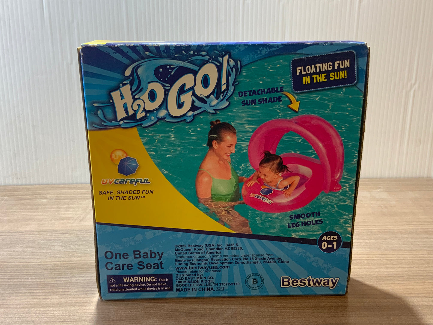 NEW H2O GO Baby Care Seat
