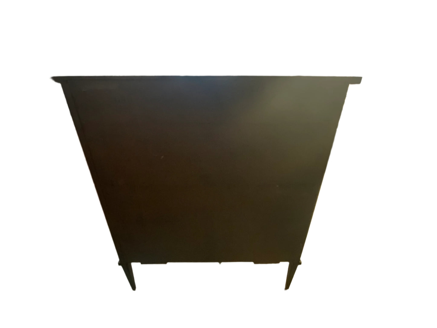 MCM Mid Century Modern Walnut Five Drawer Two Door Gentleman Chest of Drawers