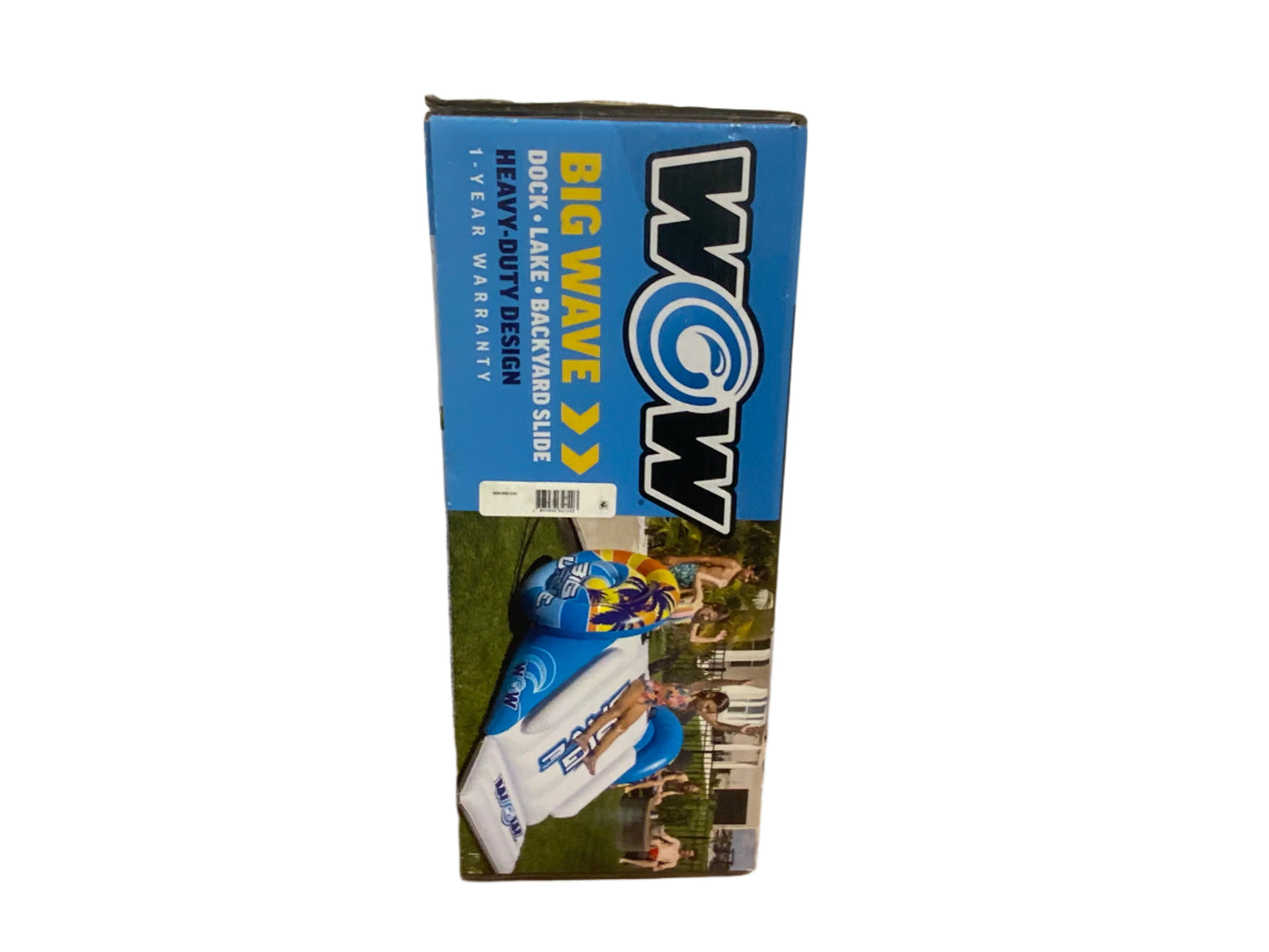 NEW WOW Sports Cascade Pool Slide, Inflatable Slide with Sprinkler