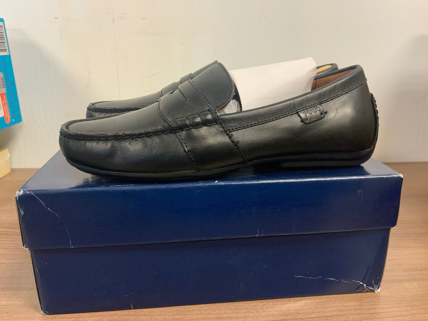 New Men Ralph Lauren Leather Penny Loafers