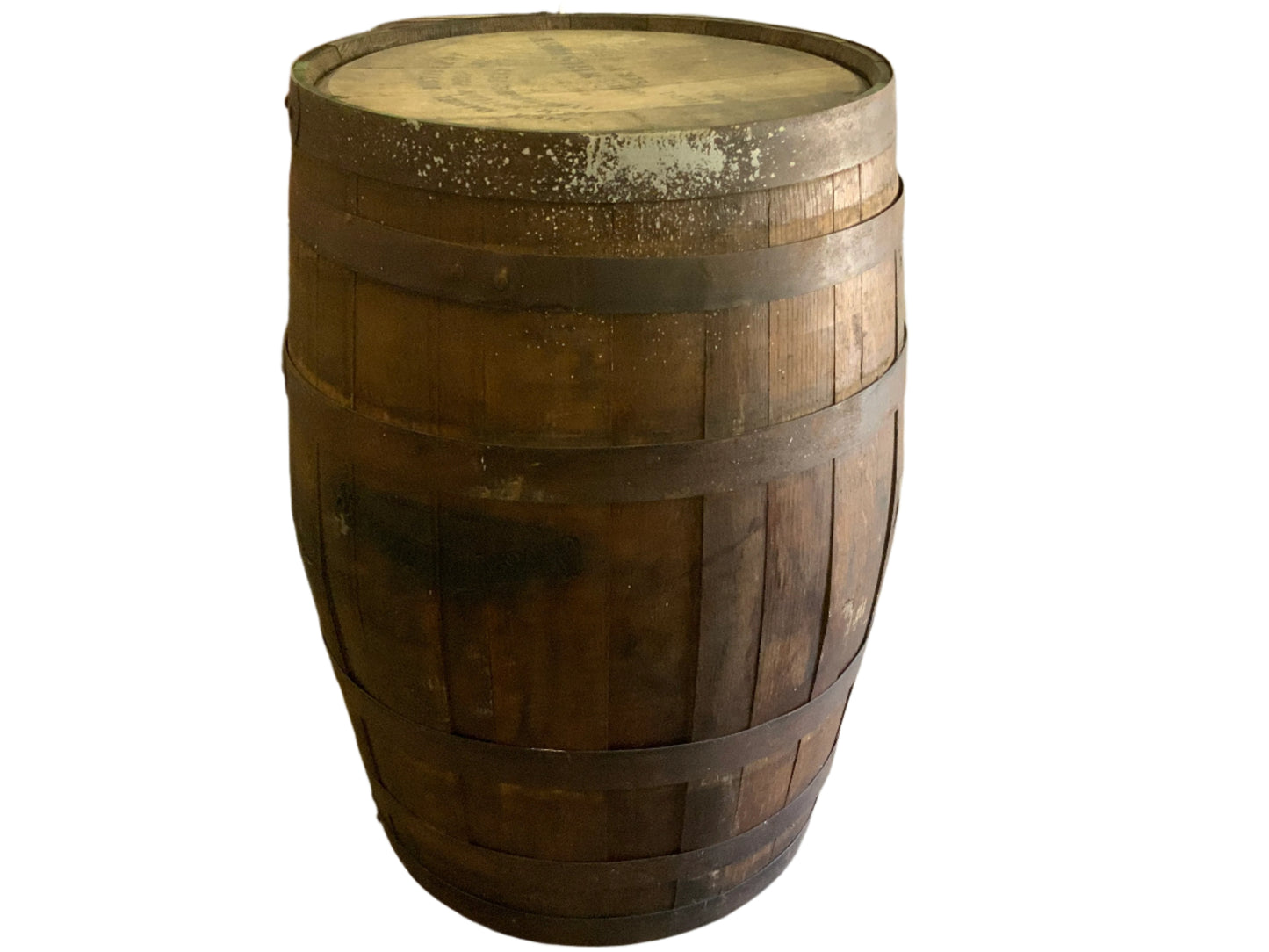 Vintage Jack Daniel's Brown Oak Whiskey Barrel