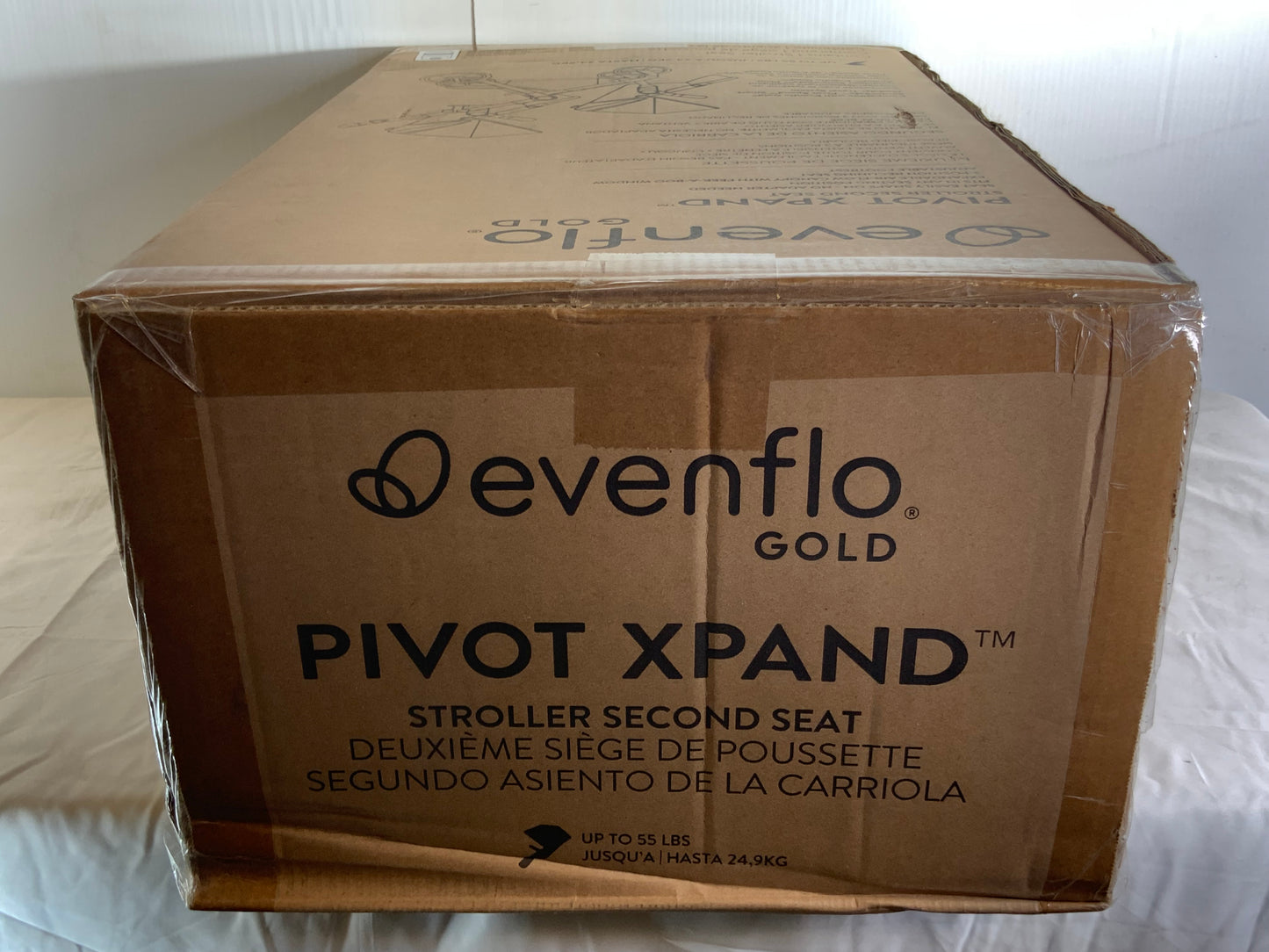 NEW Evenflo Gold Pivot xpand Travel System with Securemax Infant Car Seat