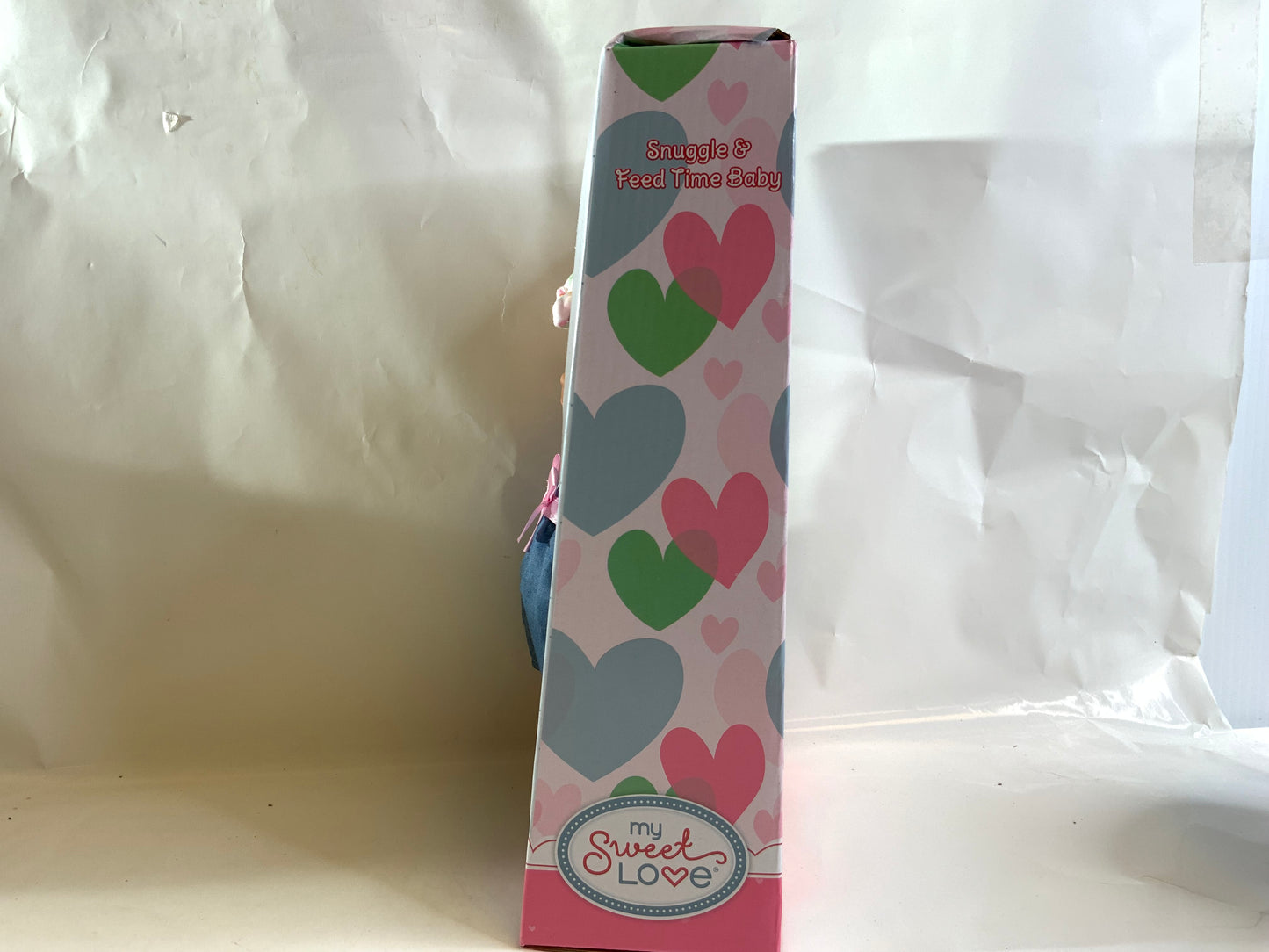 NEW My Sweet Love Snuggle & Feed Time Baby 12" Doll Toy