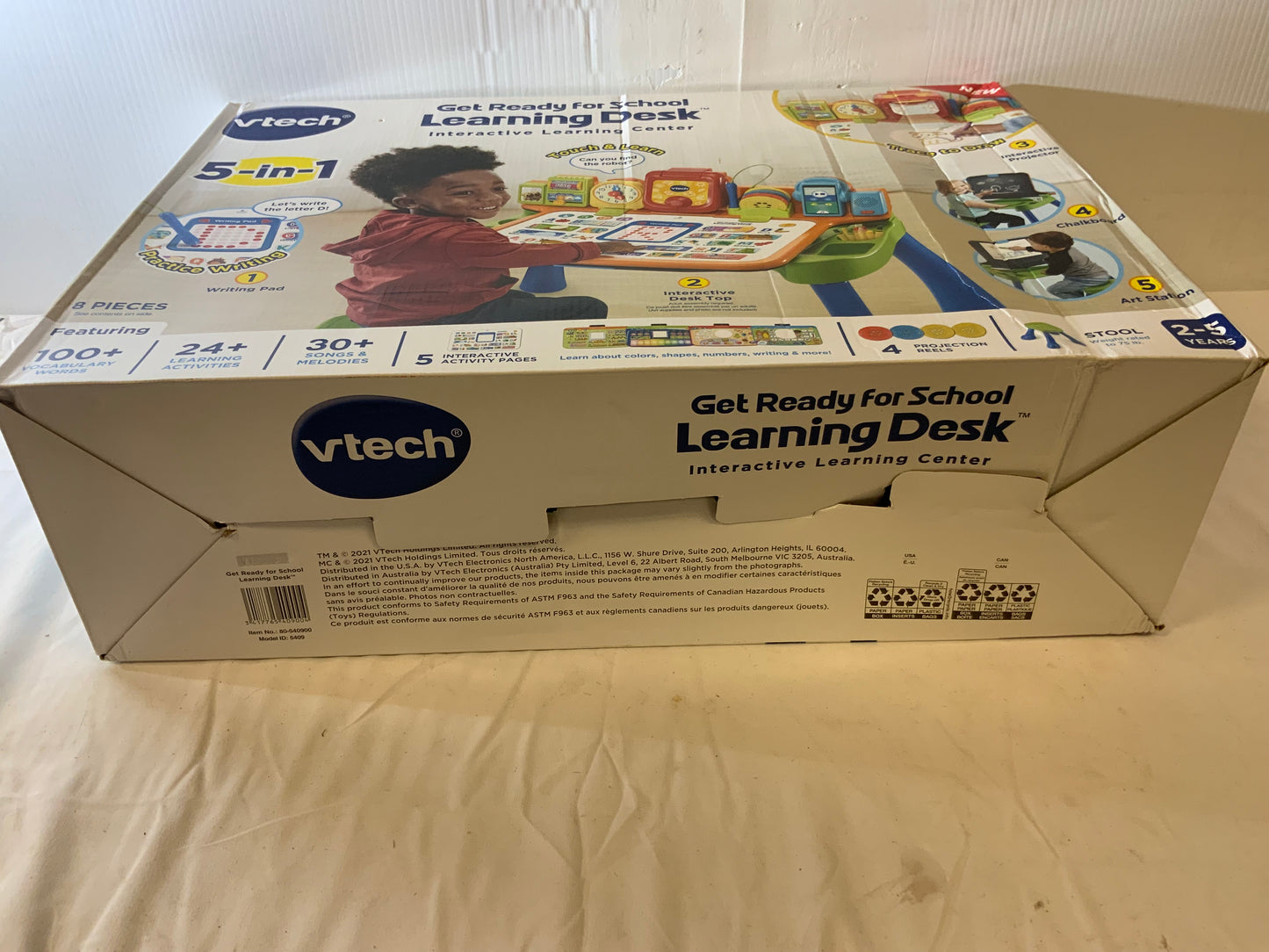 NEW VTech Get Ready for School Learning Desk Alphabet Toys Baby and Toddler Toys
