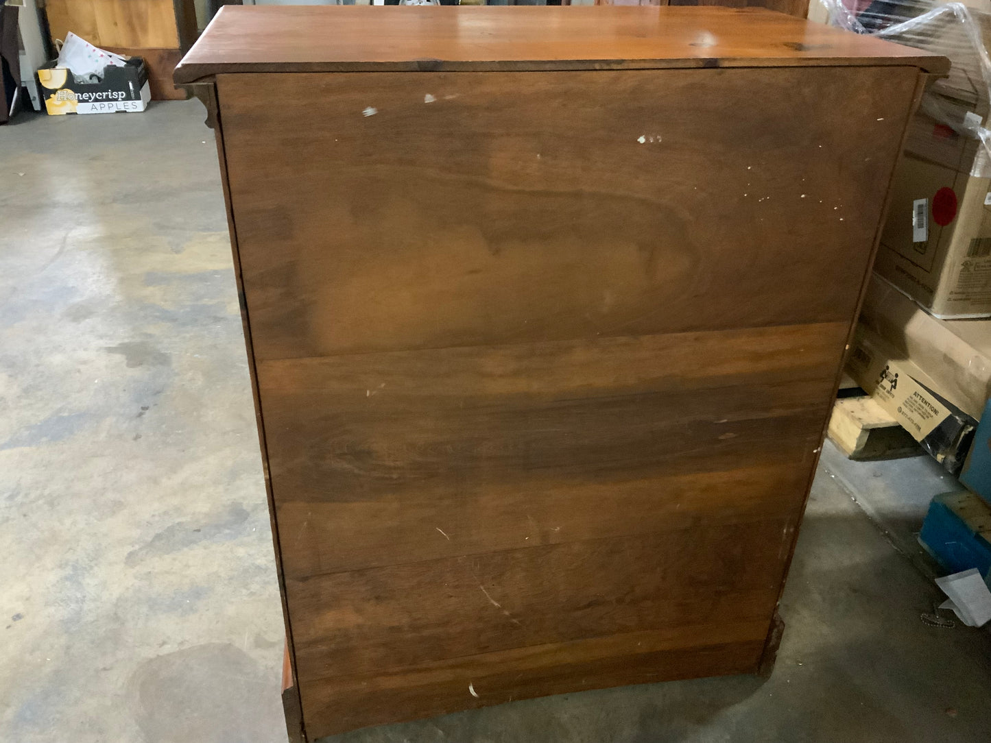 Vintage Pine Five Drawer Chest of Drawers