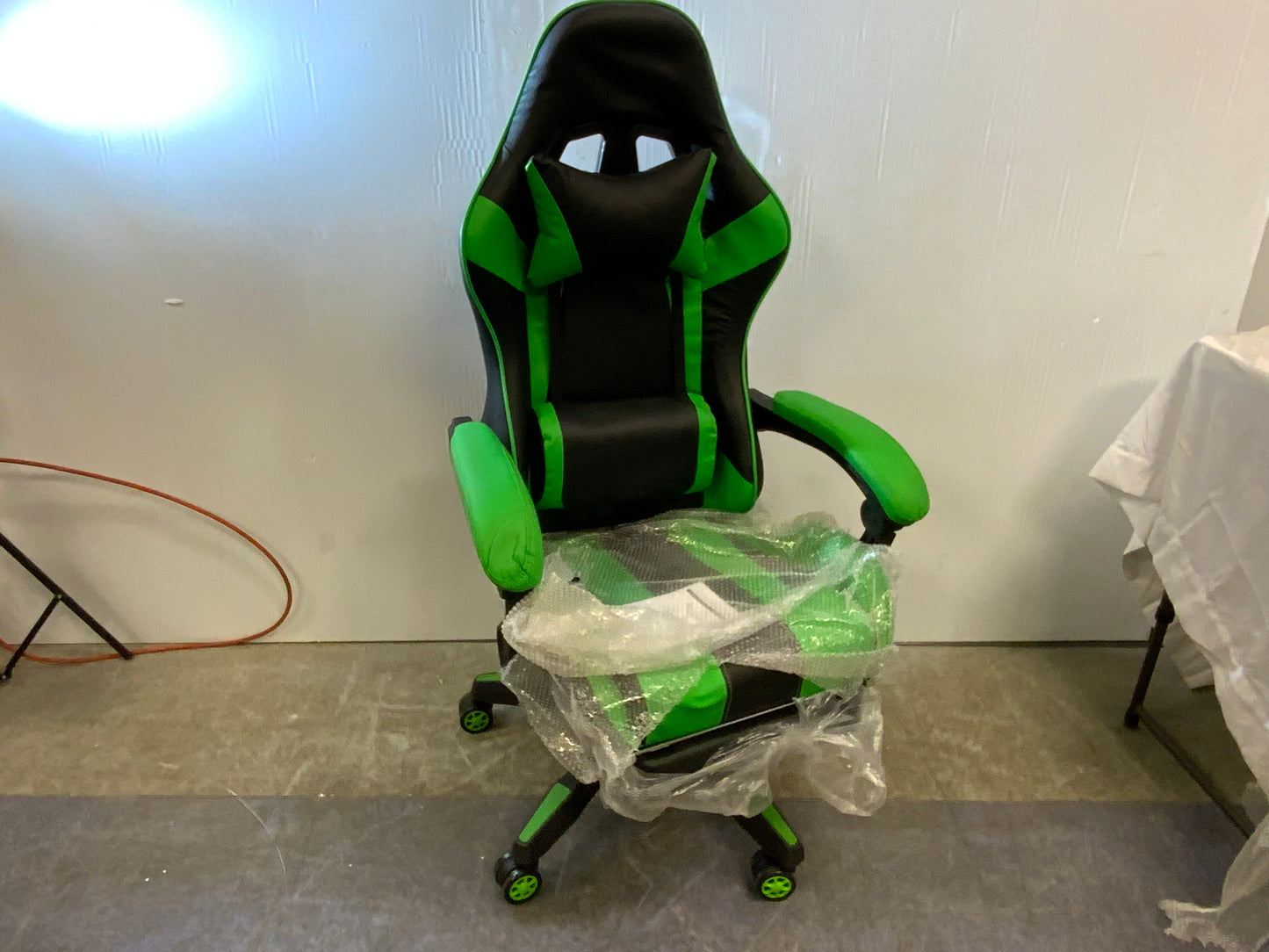 NEW Gaming Chair Reclining Swivel with Massage Lumbar Support