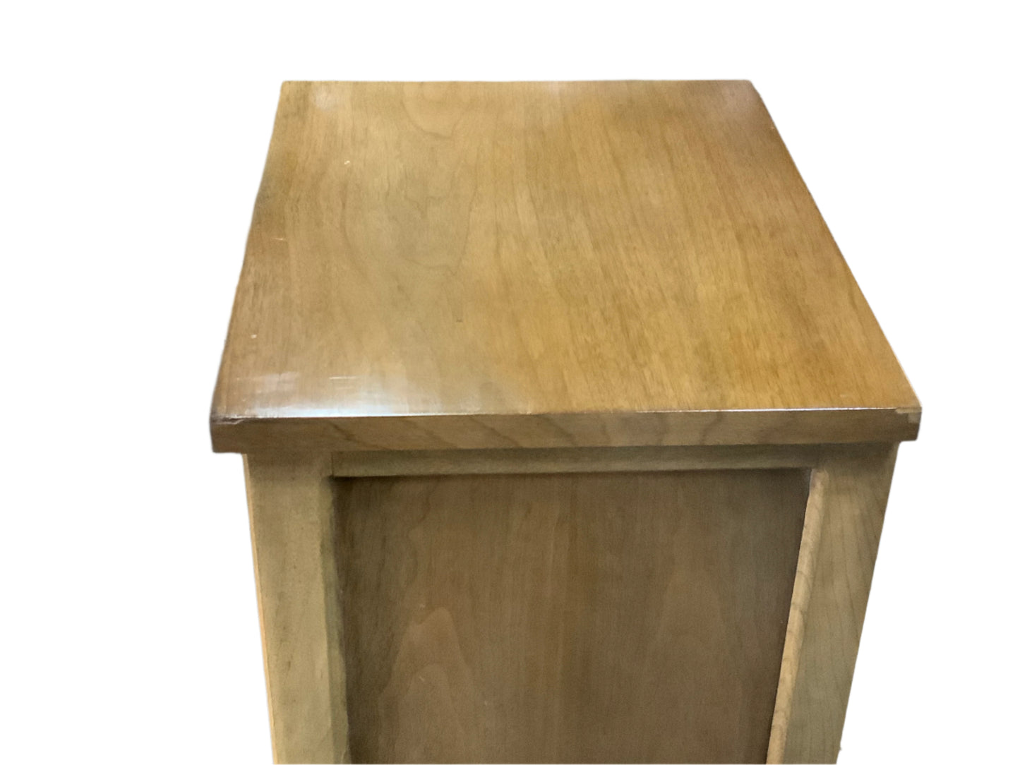 United Furniture Mid Century Modern Three Drawer Nightstand