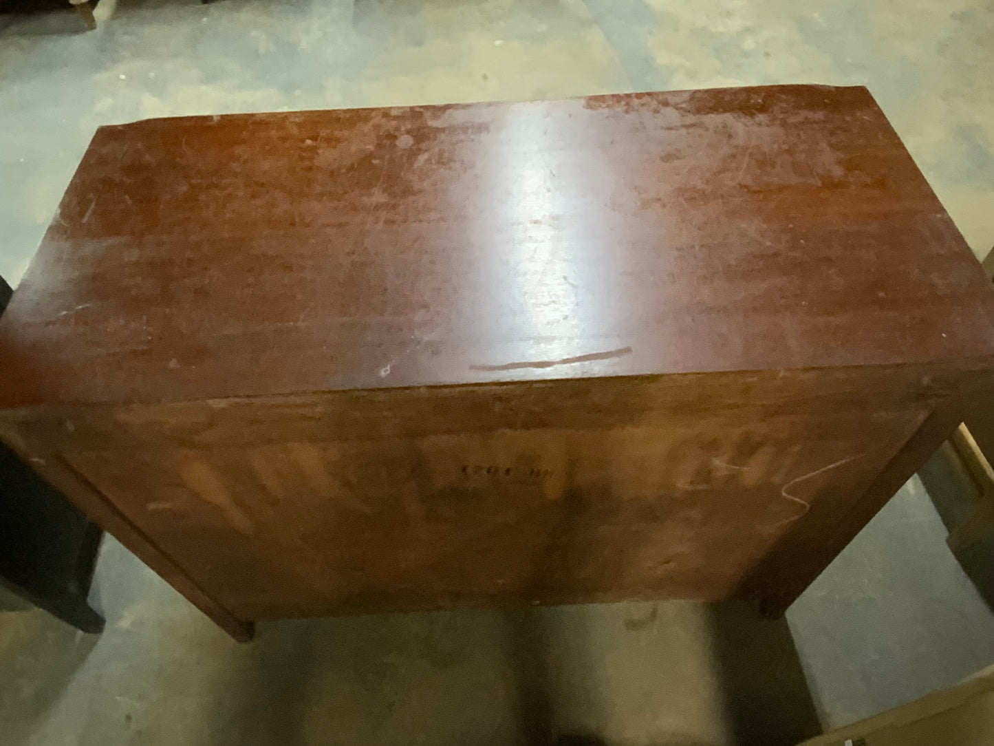 Vintage J.B Van Sciver Mahogany Single Three Drawer Dresser