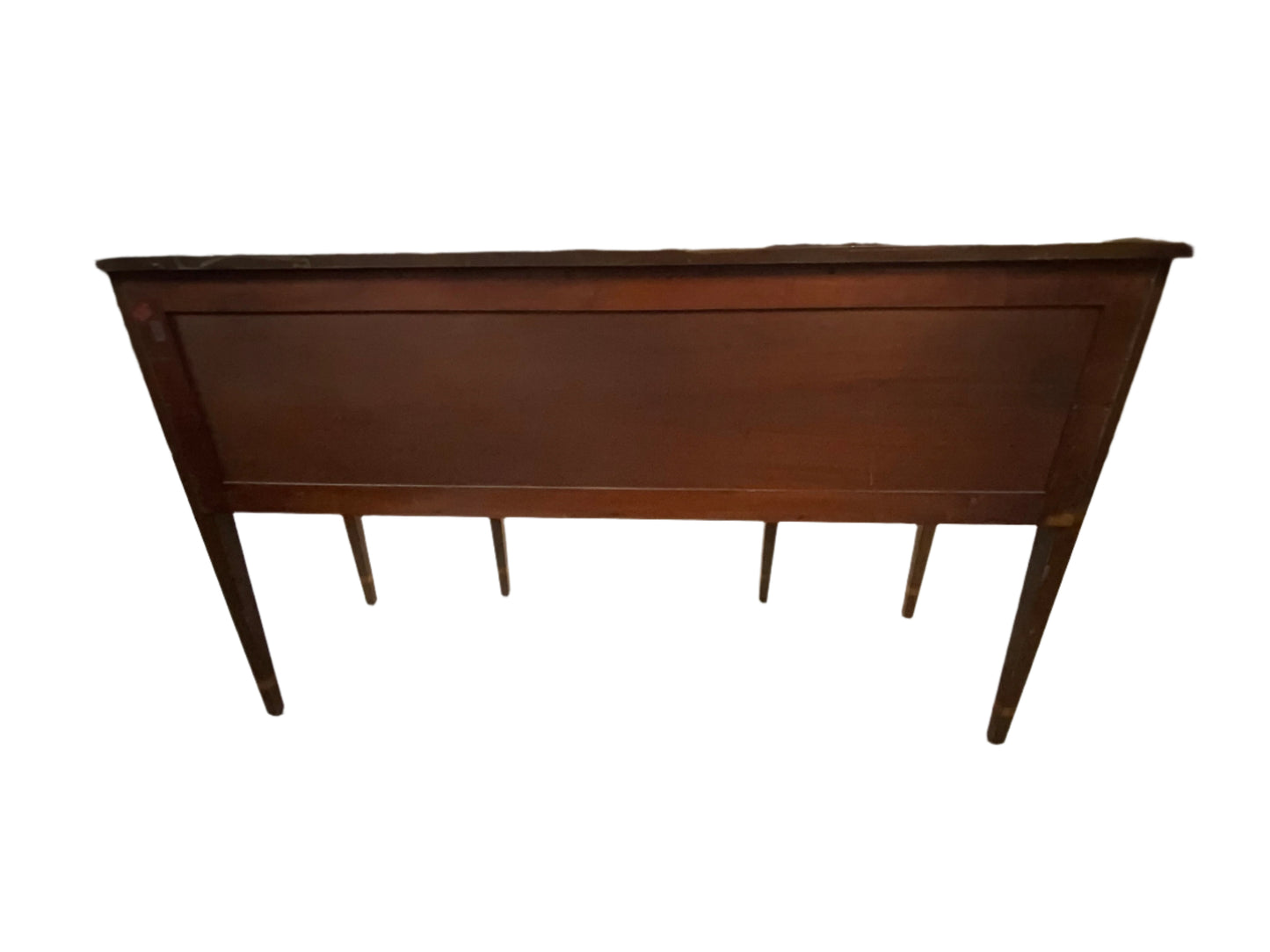 Vintage Four Door One Drawer Cherry Inlaid Buffet