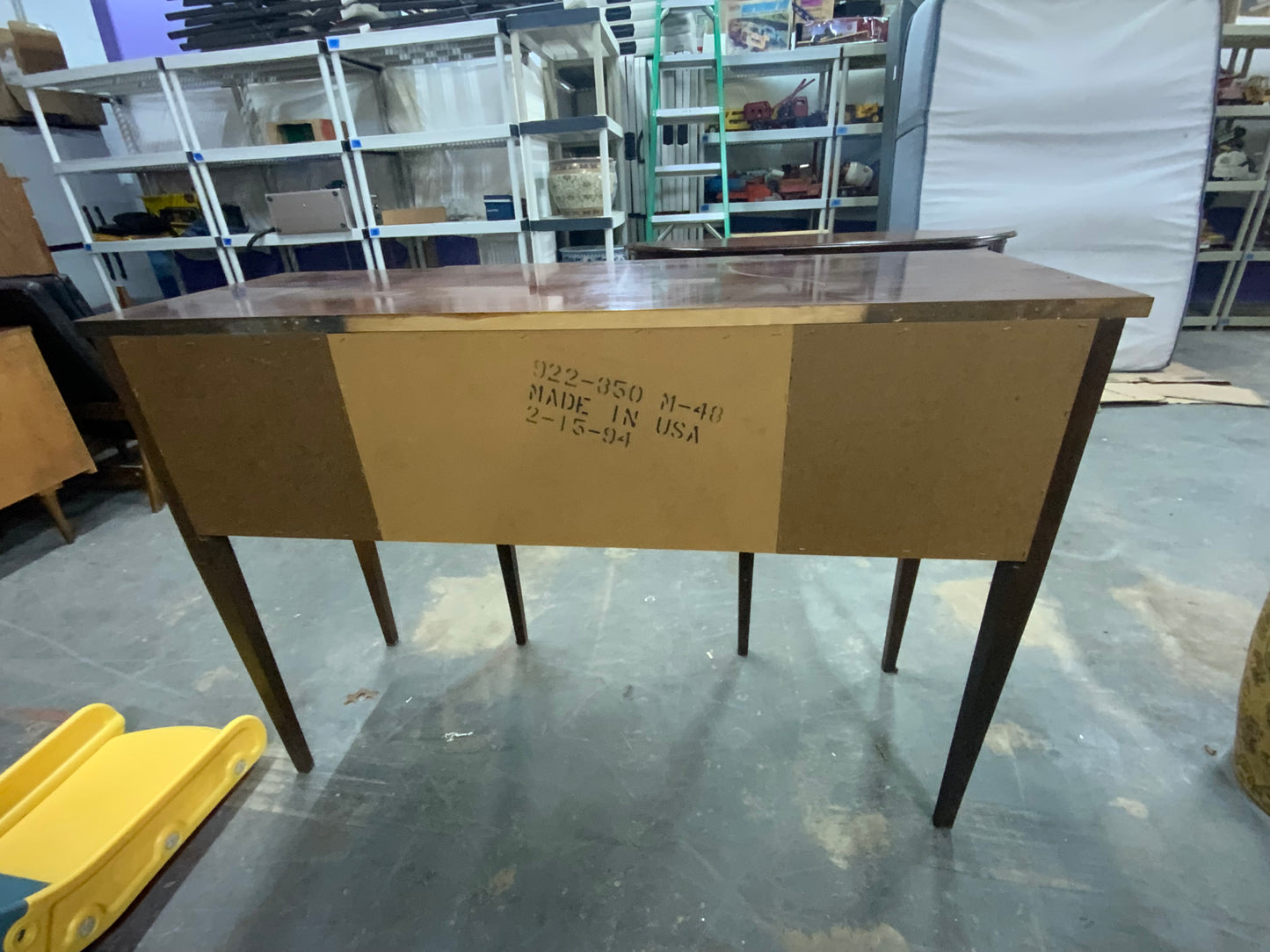 Vintage Mahogany Two Drawer Two Door Buffet