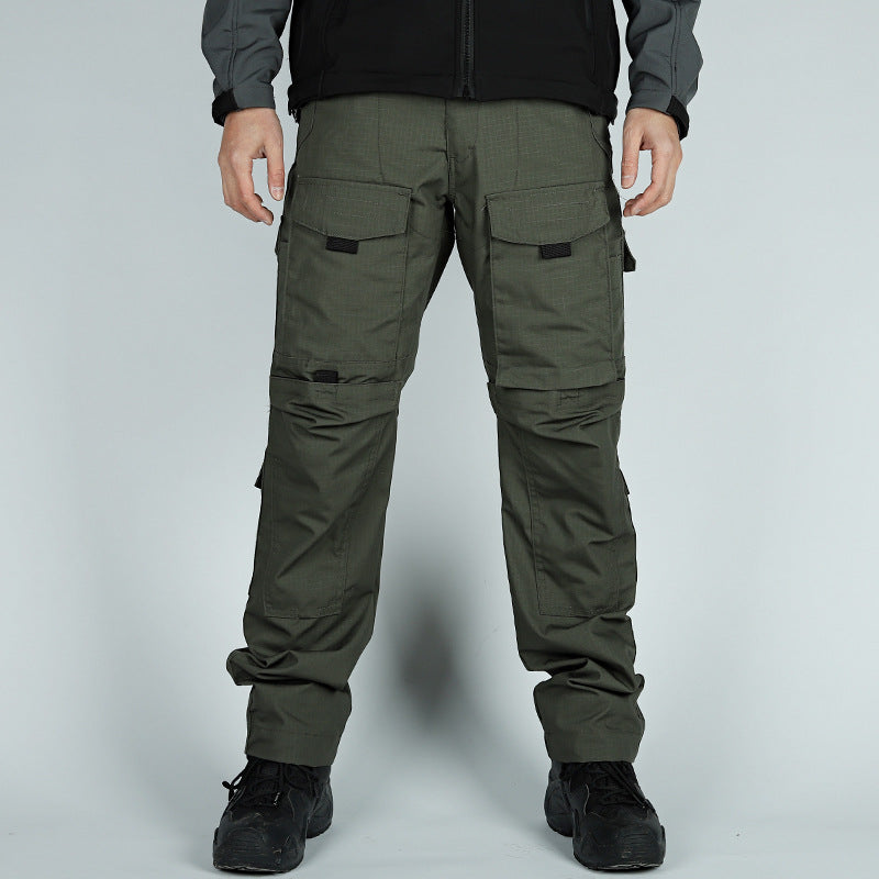NEW Camouflage Trousers Outdoor Multi-functional Pocket Wear-resistant Training Pants