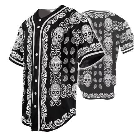 New Printed Cardigan Button Short-sleeved T-shirt For Men And Women