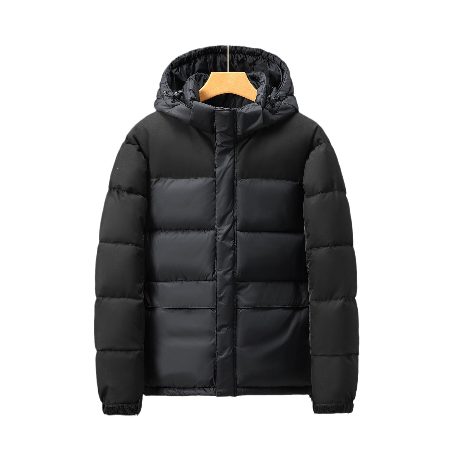 NEW Cotton Jacket Men And Women Short Color Contrast Patchwork