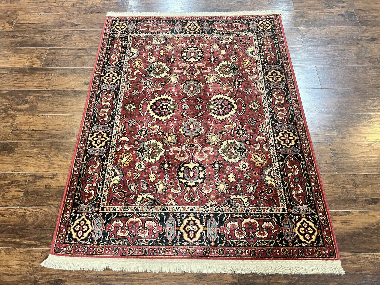 USED Karastan Rug 4x6, Williamsburg Herati #558, Wool Karastan Carpet, Vintage Karastan Persian Area Rug, Wool Pile