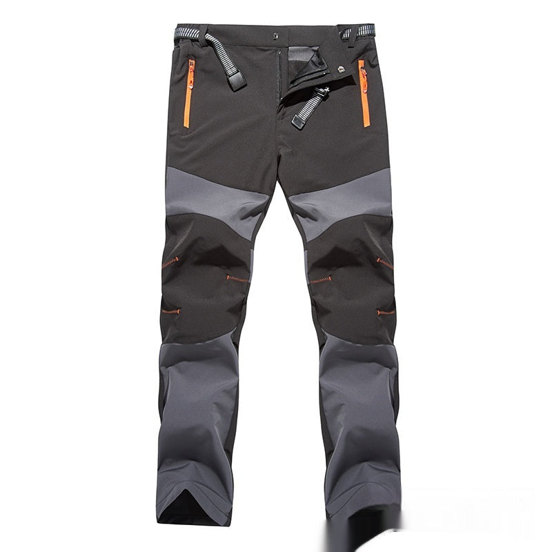 NEW Outdoor Stretch Breathable And Loose Plus Size Climbing Pants Men