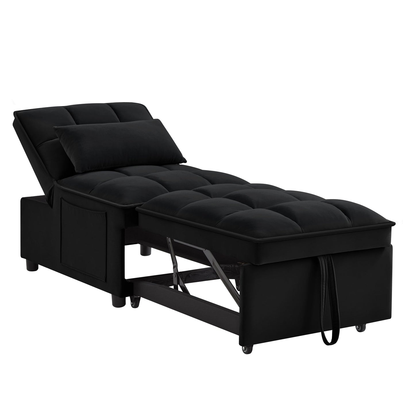 New 4 in 1 Multi-Function Single Pull-out Chaise