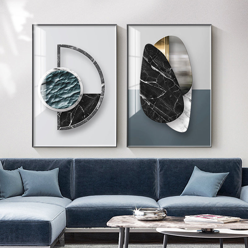 NEW Abstract Geometric Canvas Painting Picture Home Decor Wall Poster
