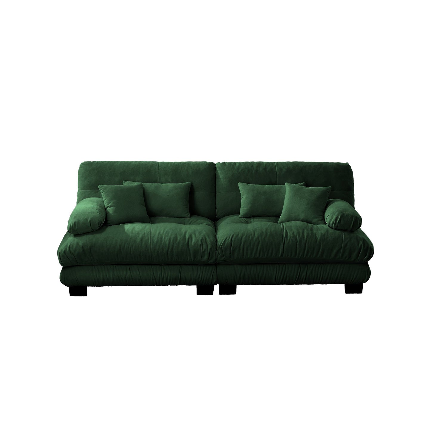 NEW Two Seat sofa with 2 Lumbar pillows