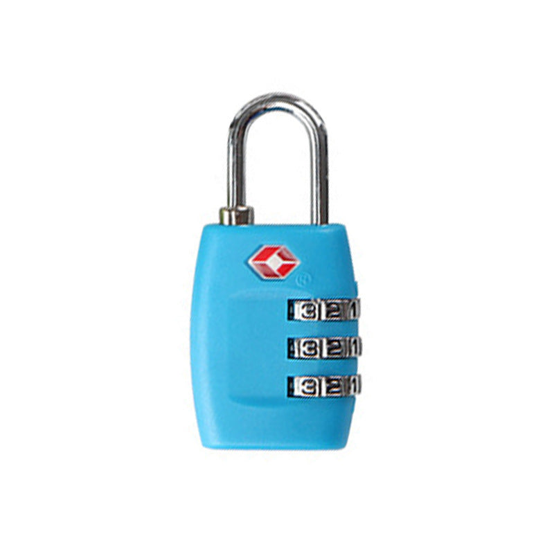 NEW Tourism Luggage Zipper Lock Plastic TSA Code Lock