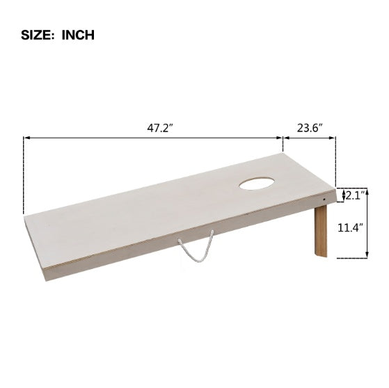 NEW Portable Cornhole Outdoor Patio Wooden Corn Hole Game