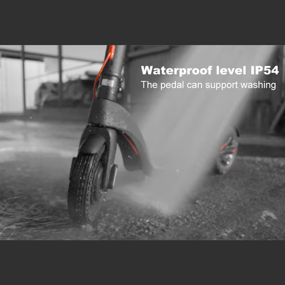 NEW Aluminum X8 Folding 10 Inch LED Front & Rear Lights 350W High Performance Motor Triple Braking System Alloy Electric Scooter