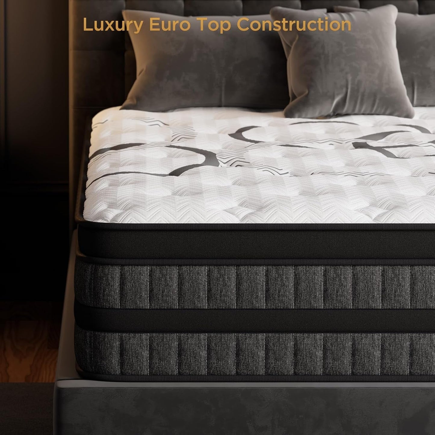 NEW Queen 12 Inch Hybrid Mattress Pocket Spring System Plus