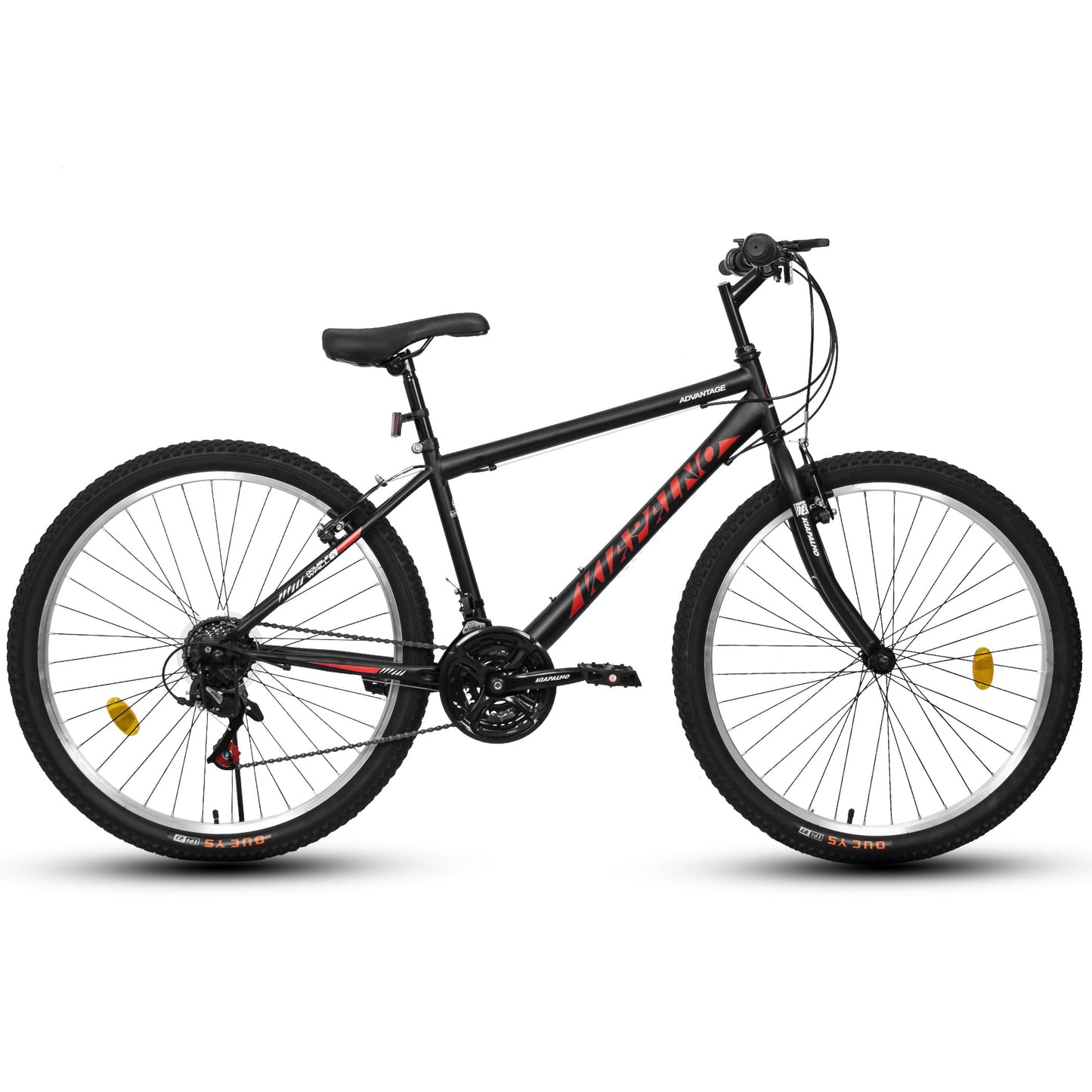 NEW A24338 24 Inch Carbon Steel Frame Mountain Bike,21-Speed Dual V-Brake, Adult and Teens Bicycle for Mountain