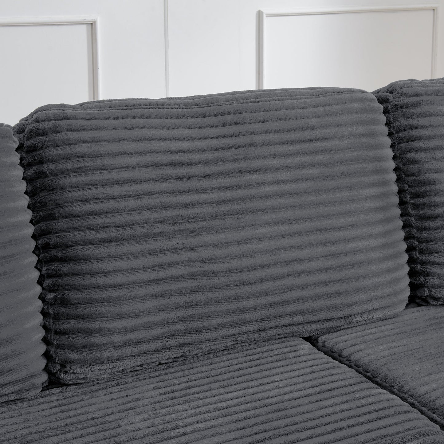 NEW Modern Minimalist L-Shape Modular Sectional Sofa