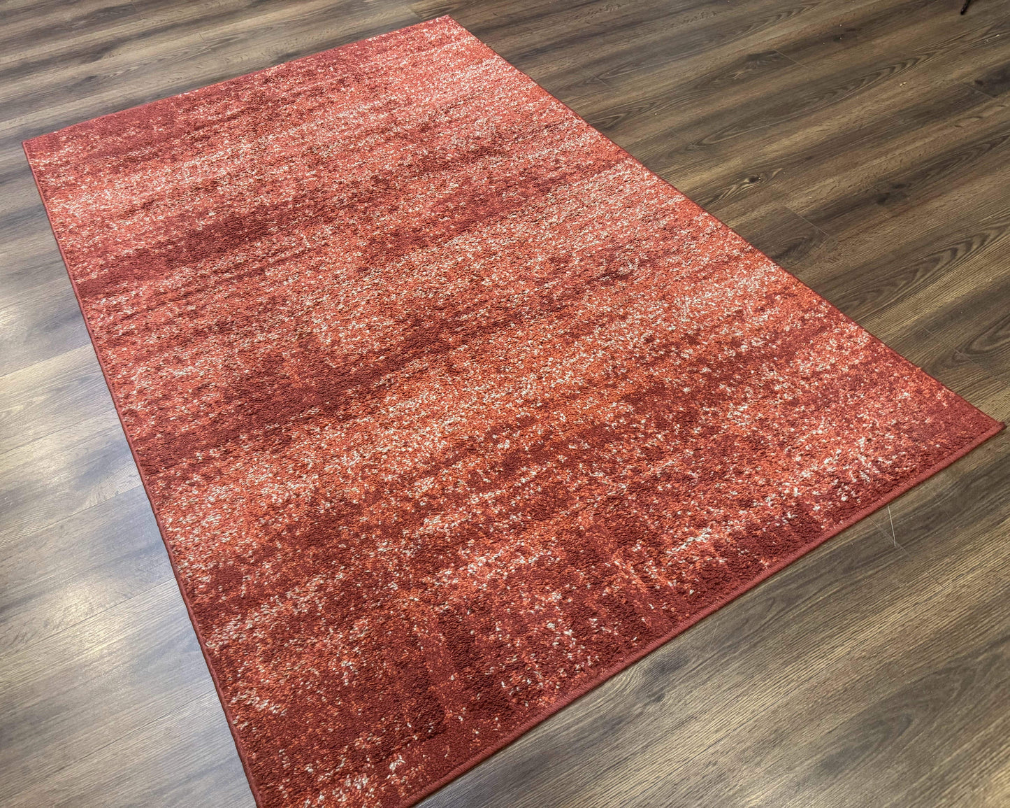 USED Terracotta Area Rug 4x6