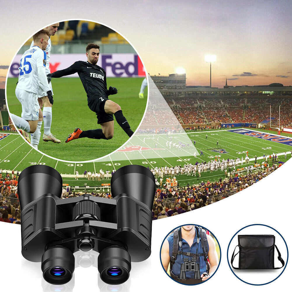 NEW 180x100 30x60 HD Military Zoom Powerful Day-Low Night Wide-Narrow Optics Hunting Binoculars