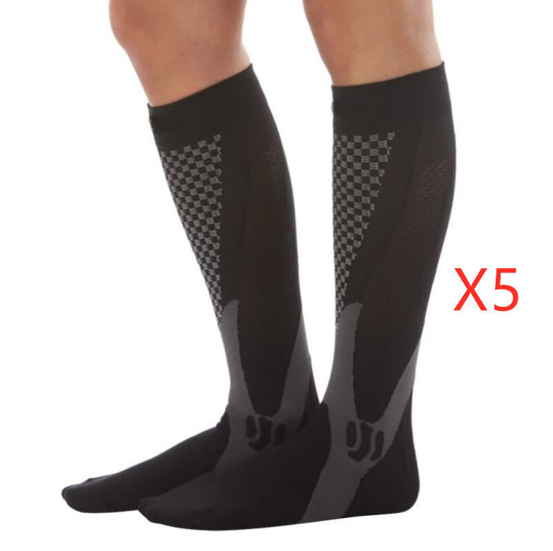 NEW Men Women Athletic Fit Running Flight Travel Boost Stamina Circulation Recovery Compression Socks