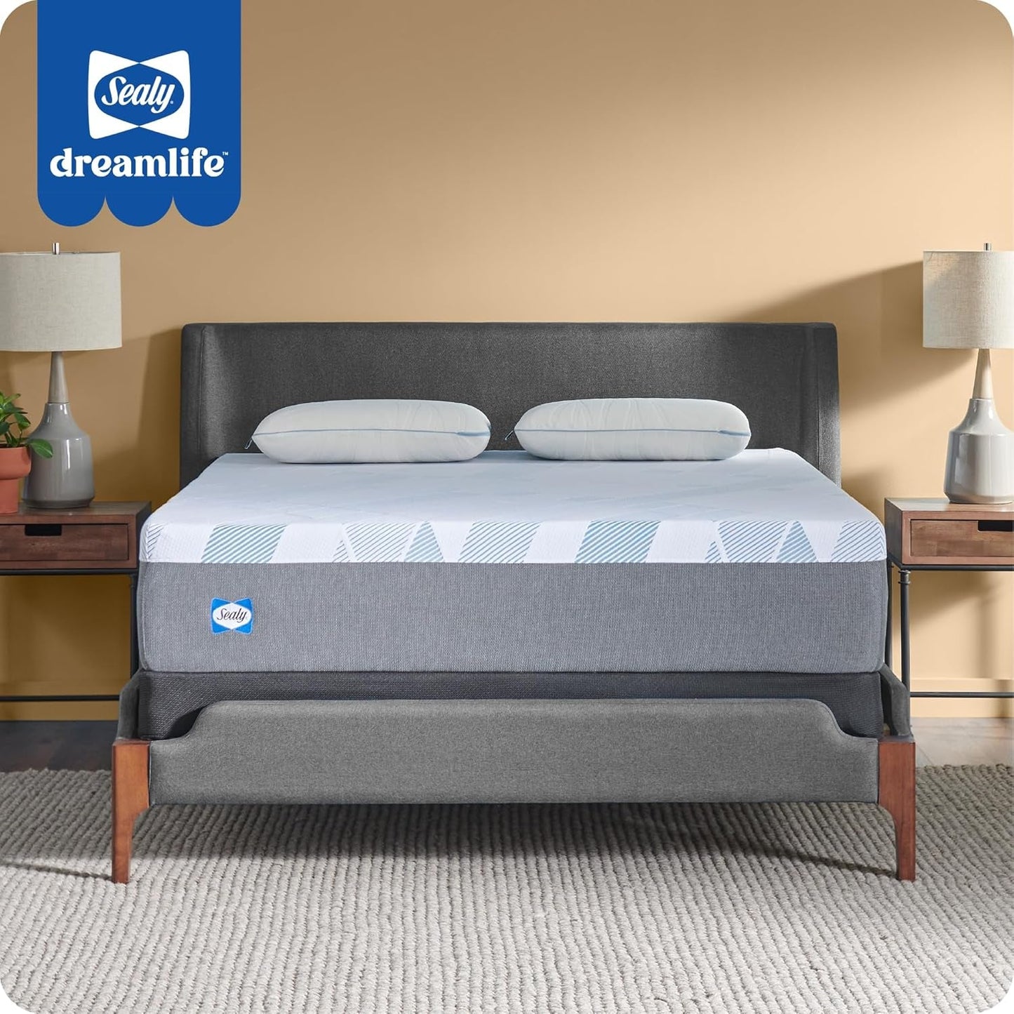 NEW Dreamlife Full Gel Memory Foam Surface Guard Mattress
